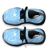 Baby Blue Water Stone - Black Soles